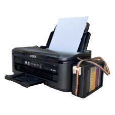 Dye Sublimation Printing Bundle Based on Epson WF-2010W with CISS Accessory Kit.